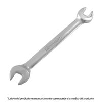 Llave Fija Doble Boca Milimétrica 18x 19mm Toolcraft TC3835