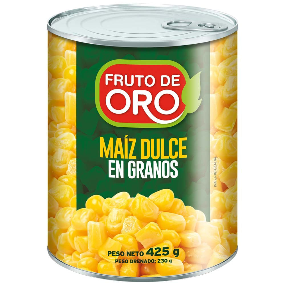 Maíz Dulce FRUTO DE ORO Lata 425g