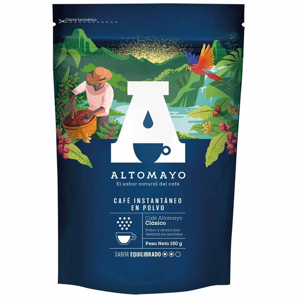Café Instántaneo Clásico ALTOMAYO Doypack 150g