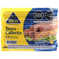 Salchicha Cocida a Base de Carne y Pollo RICO POLLO Paquete 500g