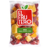 Mix Fresa, Mango y Piña EL FRUTERO Bolsa 1kg
