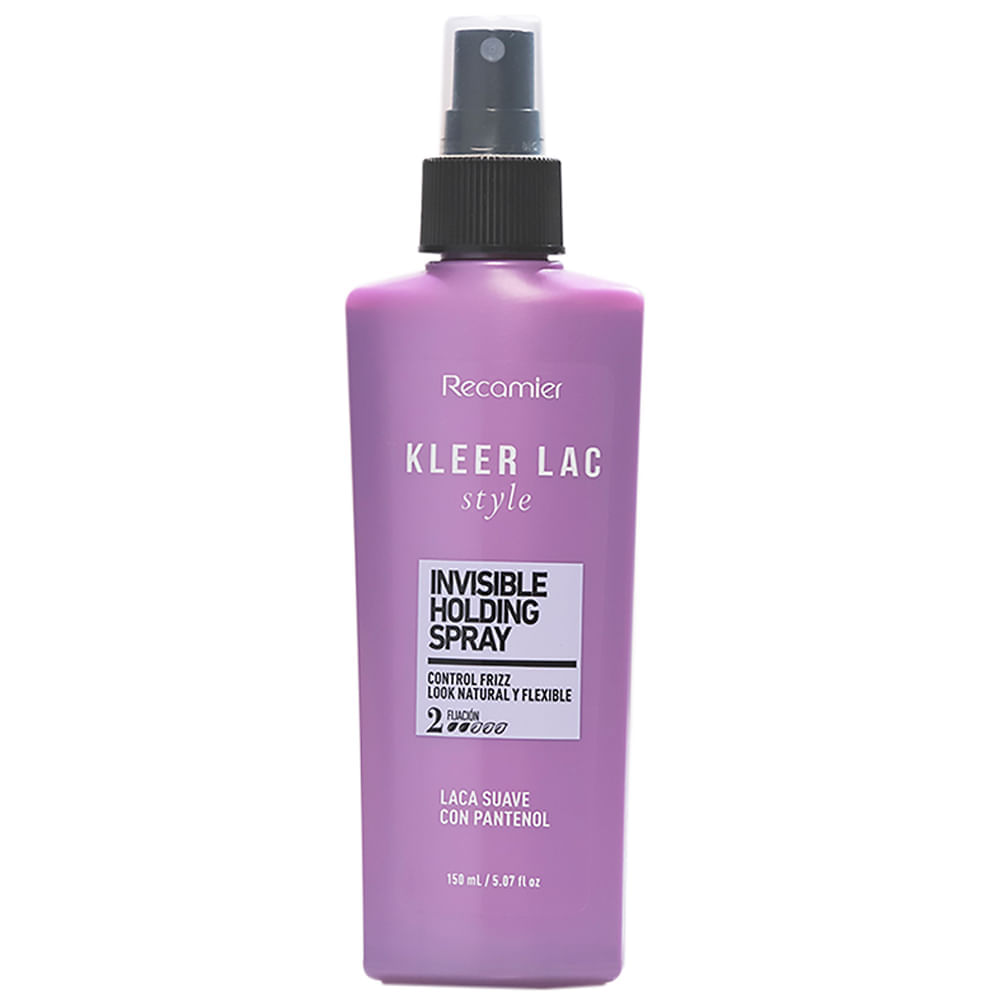 RECAMIER Laca Kleer Invisible Holding en Spray Frasco 150ml