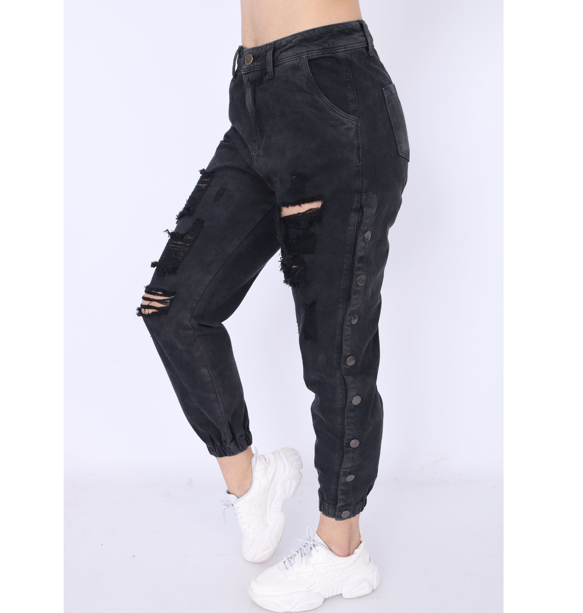 Jogger Jeans Mujer Urbano Talla 28