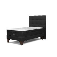 Dormitorio Europeo Tempo 1.5 Plazas Respaldo Issey Grafito