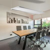 Panel Led Rectangular Suspendido 40W 120 cm x 30 cm Luz Blanca