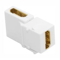 Empalme HDMI de 90 Grados Para Modulo de Placa / Faceplate TRAUTECH