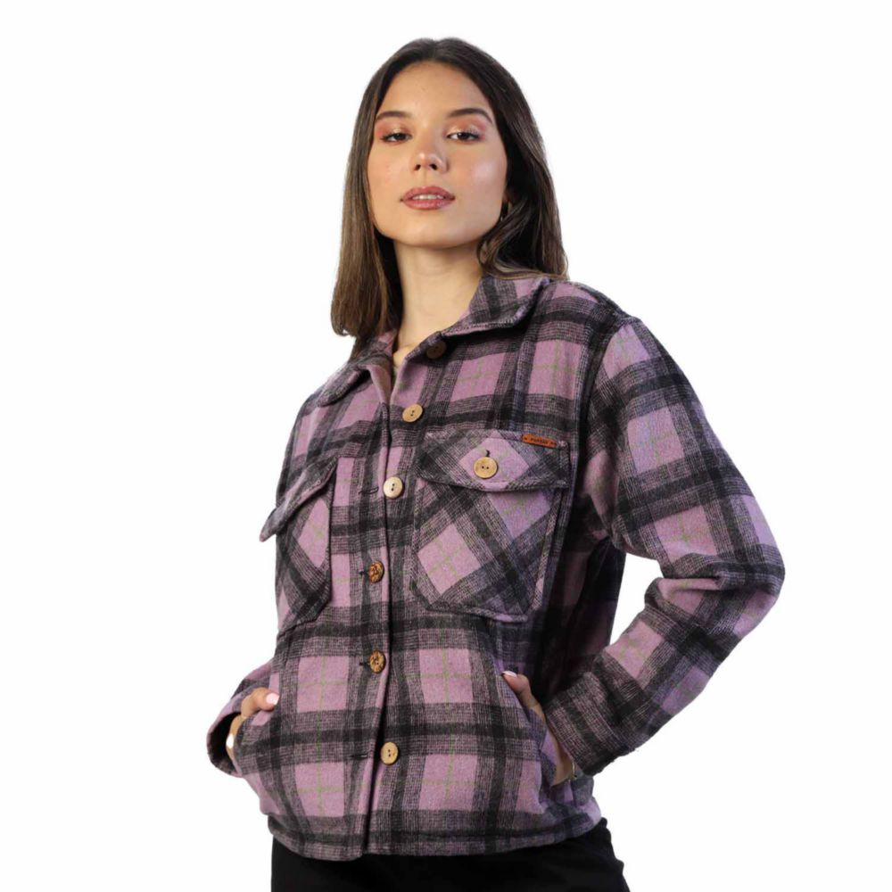 Casaca Fordan Jeans Mujer Con Bolsillo Ojal Y Bolsillo Parche 3751