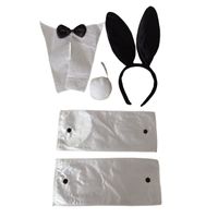 Set de accesorios disfraz conejita negro disfraces Halloween