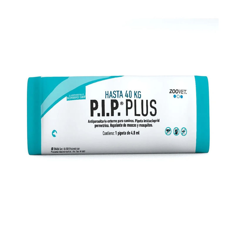 Antipulgas P.I.P. Plus para perros de 25 a 40kg