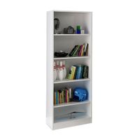 Librero Biblioteca Cork Blanco Bonno