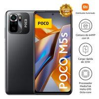 Celular Xiaomi Poco M5s 6.43"" 6GB RAM 128GB Grey