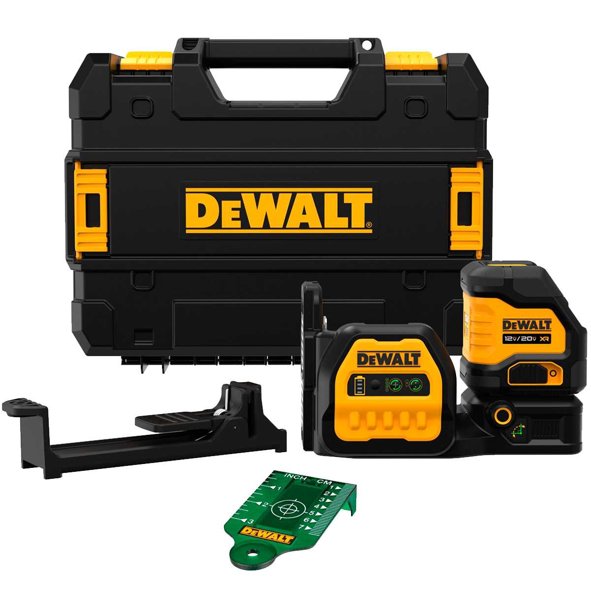 Nivel Láser de Líneas Cruzadas 20V 20VMax Luz Verde 35m Baretool Dewalt DCLE34020GB