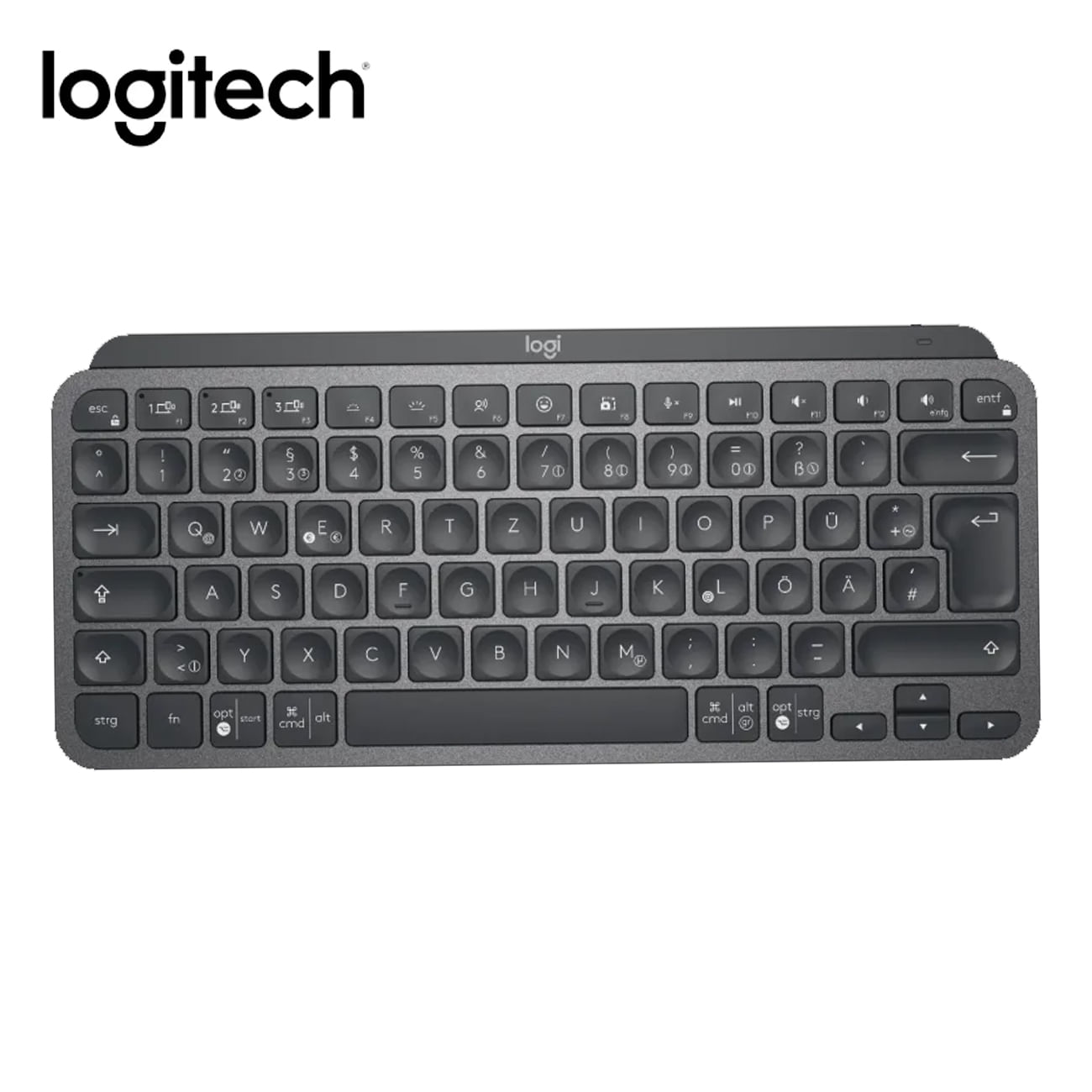 Teclado Logitech Mx Keys Mini Multi-Device Bt Iluminado Black