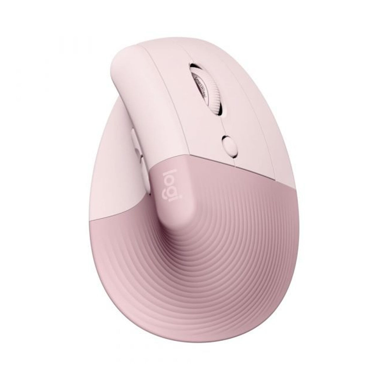 Mouse Logitech Lift Vertical Wireless/Bt Rosado