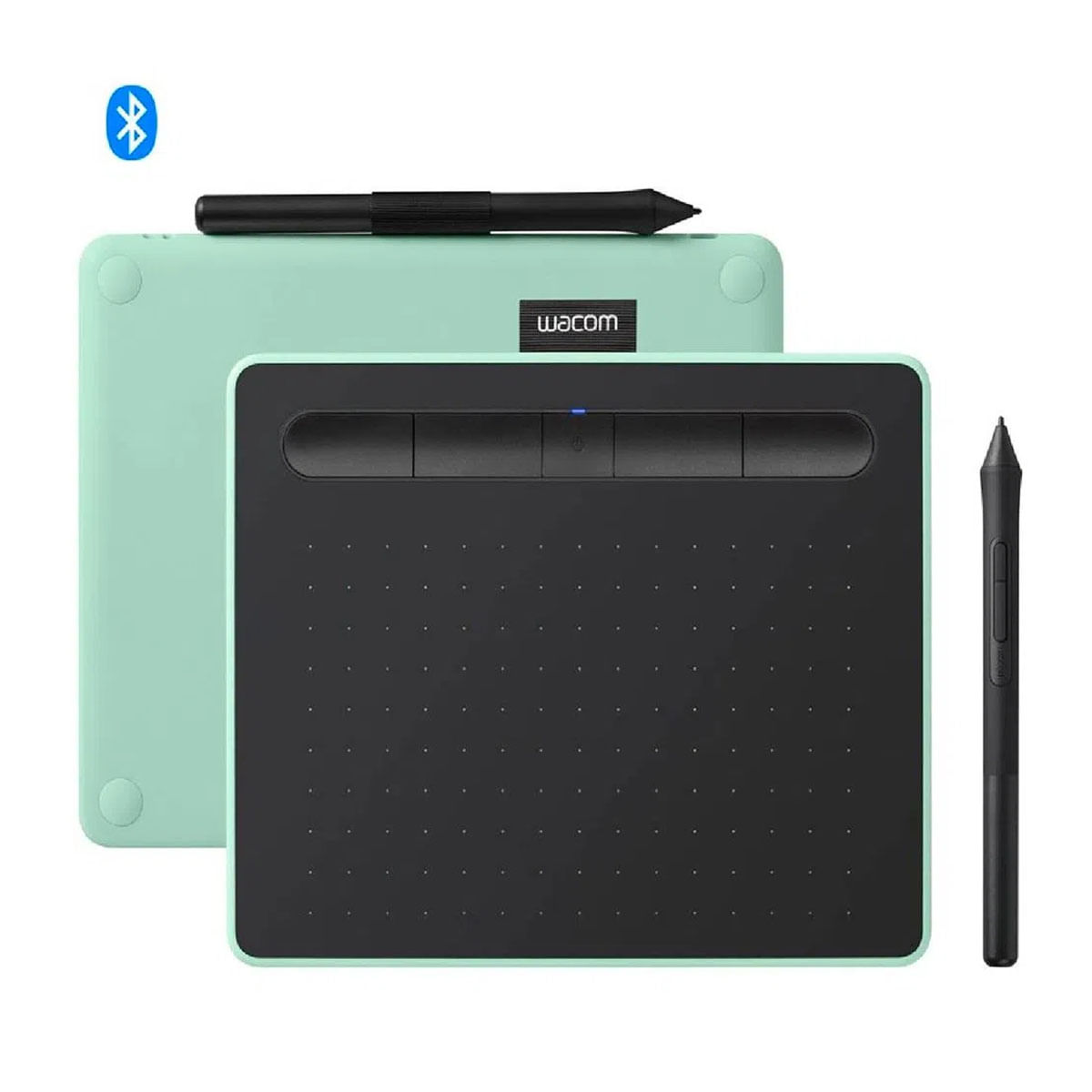 Tableta Grafica Wacom Intuos M Bluetooth Verde CTL6100WLE0