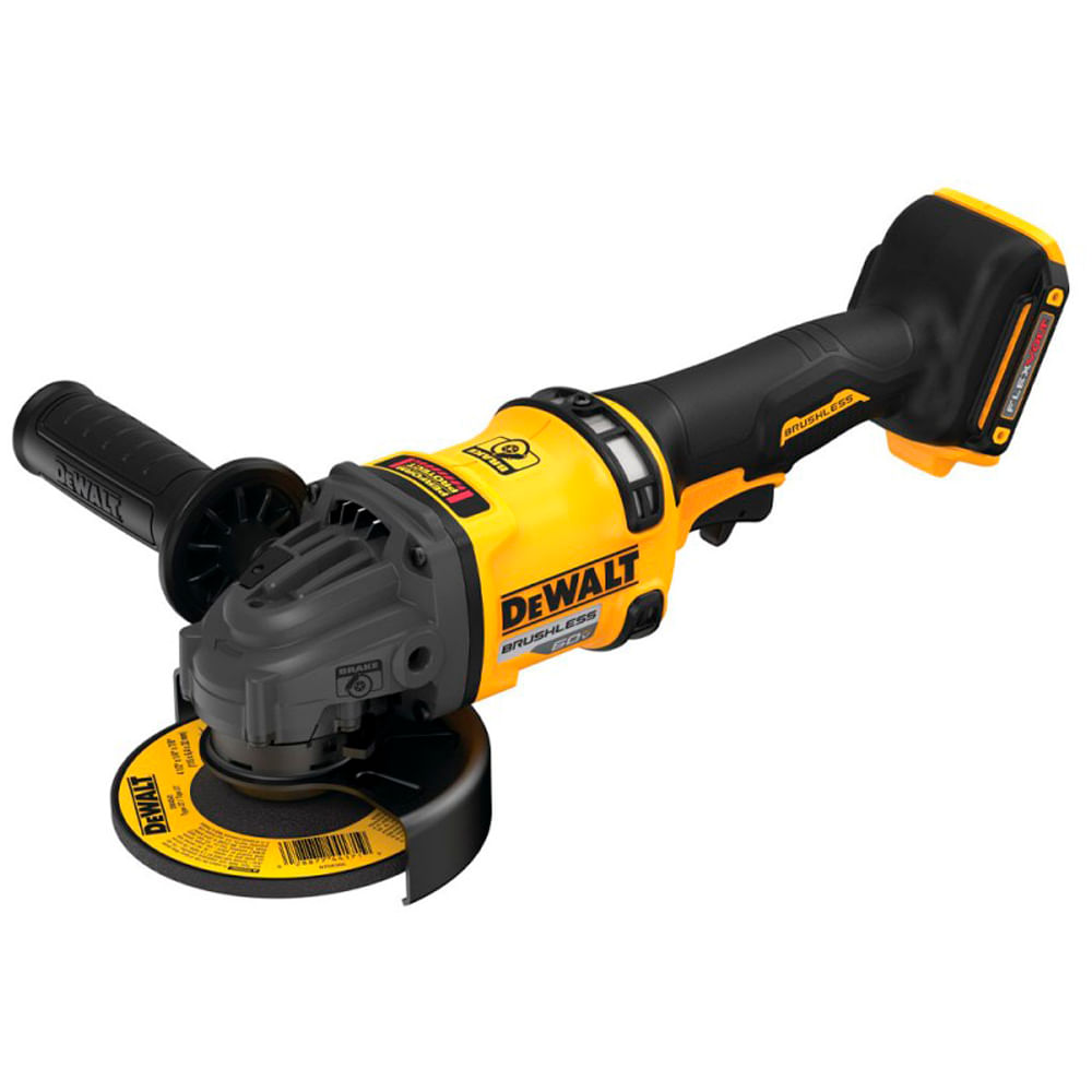 Amoladora Angular 4 1/2"" 60V XR Baterool Dewalt DCG418B-B2