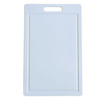 Tabla para picar Gloria 2 superficies lisa y rugosa en blanco