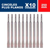 Cincel Plus Plano Bosch 250 mm 10 por Caja Eco