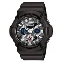 Reloj Casio G-Shock GA201-1A Digital Analógico Luz Led Resina Negro