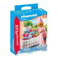 Set De Juego Playmobil Promo Chef Con Mesa De Postres