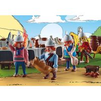Set De Juego Playmobil Asterix Banquete De Aldea