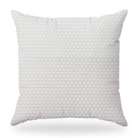 Cojín decorativo 45x45cm Honeycumb Perla