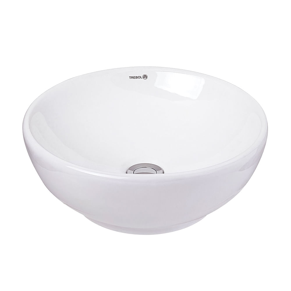 Ovalin Trebol Luna para Sobreponer Blanco