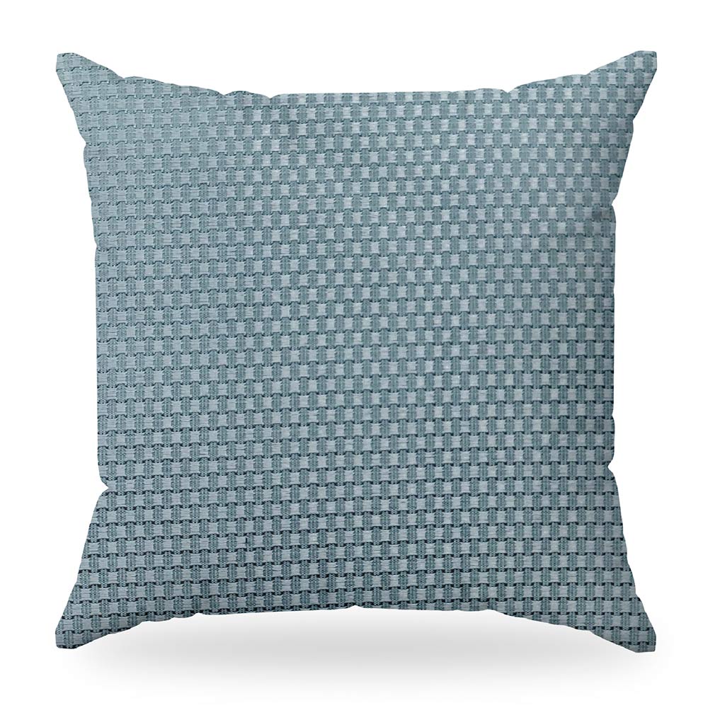 Cojín decorativo 45x45cm Honeycumb Turquesa