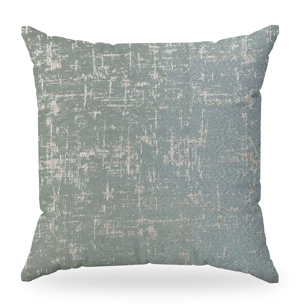 Cojín decorativo 45x45cm Gloss Turquesa