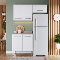 Mueble de Cocina Modular Orange 140cm Blanco