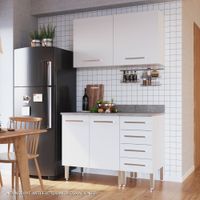 Mueble de Cocina Modular Orange 120cm Blanco