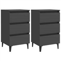 VELADOR ASHI 2 UNIDAD COLORD NEGRO MUEBLES BONNO