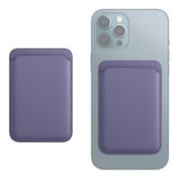 Tarjetero magnético Magasafe para iPhone, lila