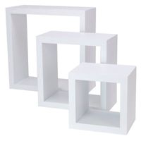 REPISAS CUBO COLOR BLANCO MUEBLES BONNO