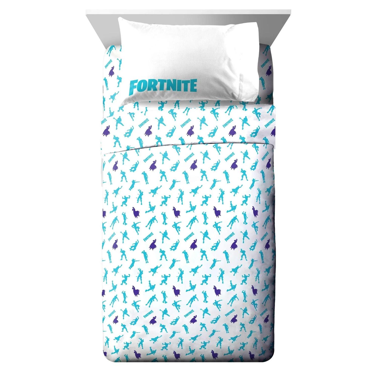 Juego de Sábanas Para Cama Twin o 1 Plaza - Fornite