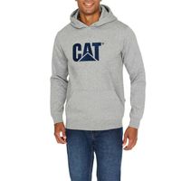 Polera con Capucha Cat Adulto Hombre - Plomo - Talla S