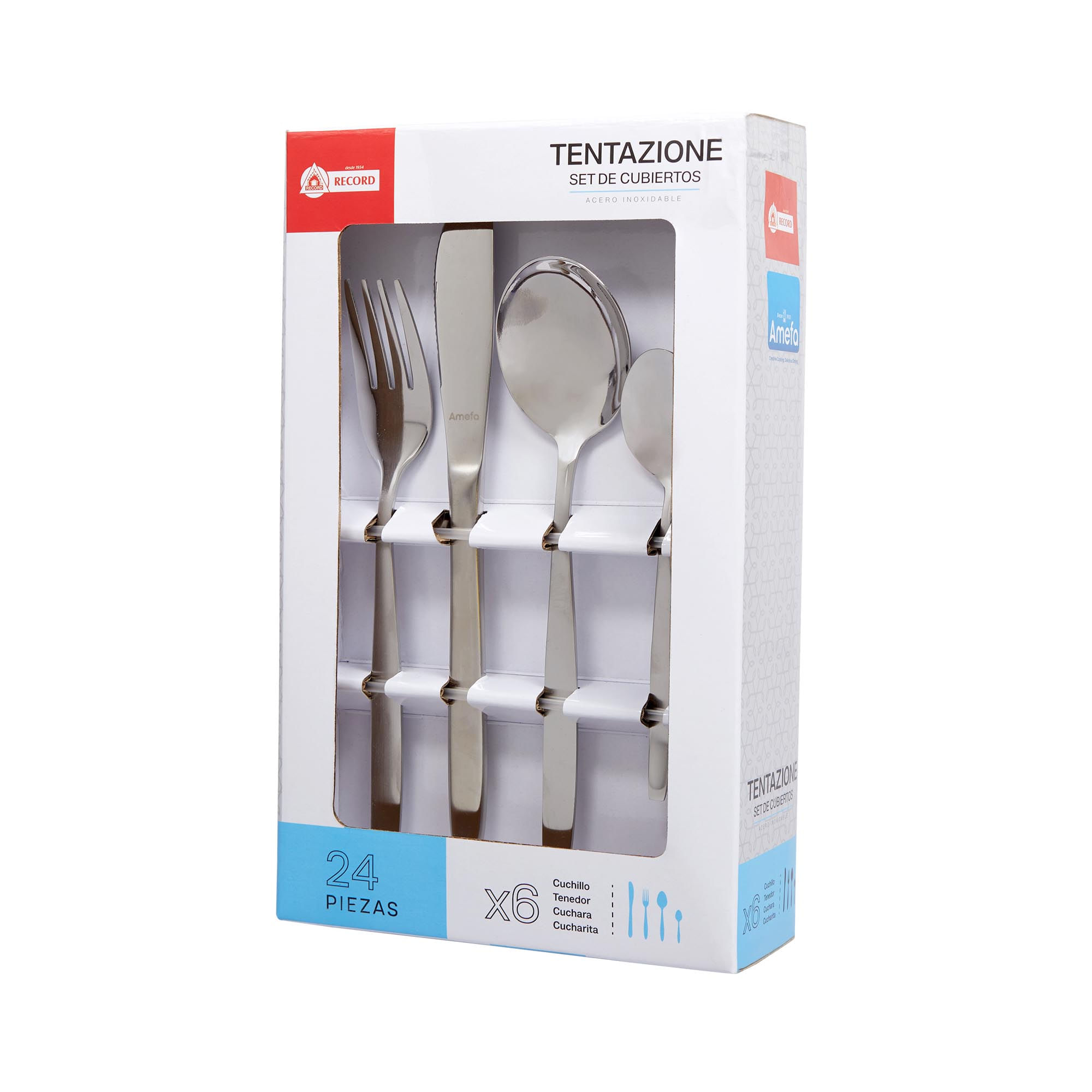 Set de Cubiertos Tentazione 24 piezas