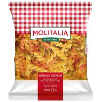 Fideos Fusilli Tricolor MOLITALIA Bolsa 235g
