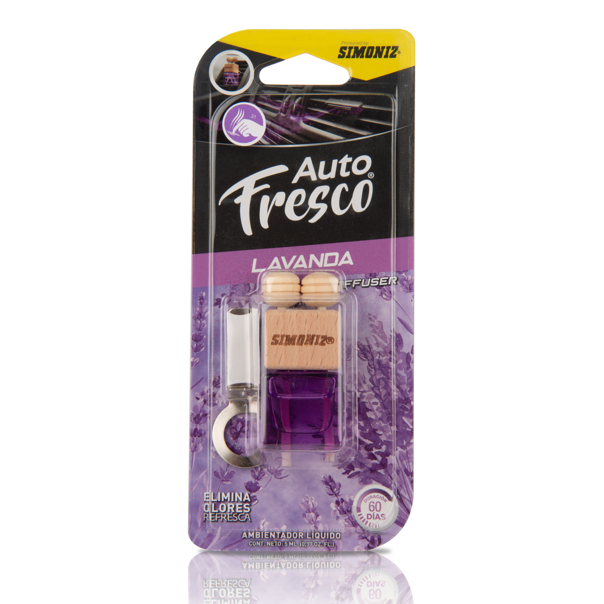Ambientador para Auto SIMONIZ Cubo Fresco Lavanda 5ml