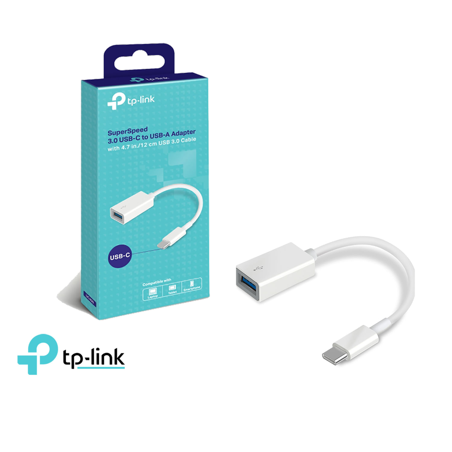 TP-Link UC400 Usb-c 3.0 Super Rápido A Adaptador Usb-a