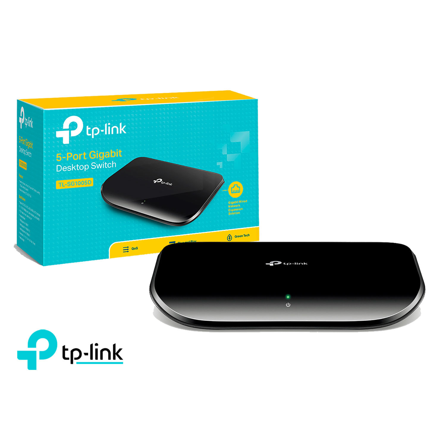 TP-Link Switch TL-SG1005D 5 Puertos Gigabit 10/100/1000mbps
