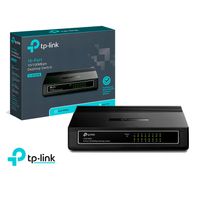 TP-Link Switch TL-SF1016D Con 16 Puertos 100mbps De Escritorio