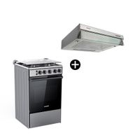 COMBO Cocina a gas Orange Barcelona 20"" + Campana frontal 60cm