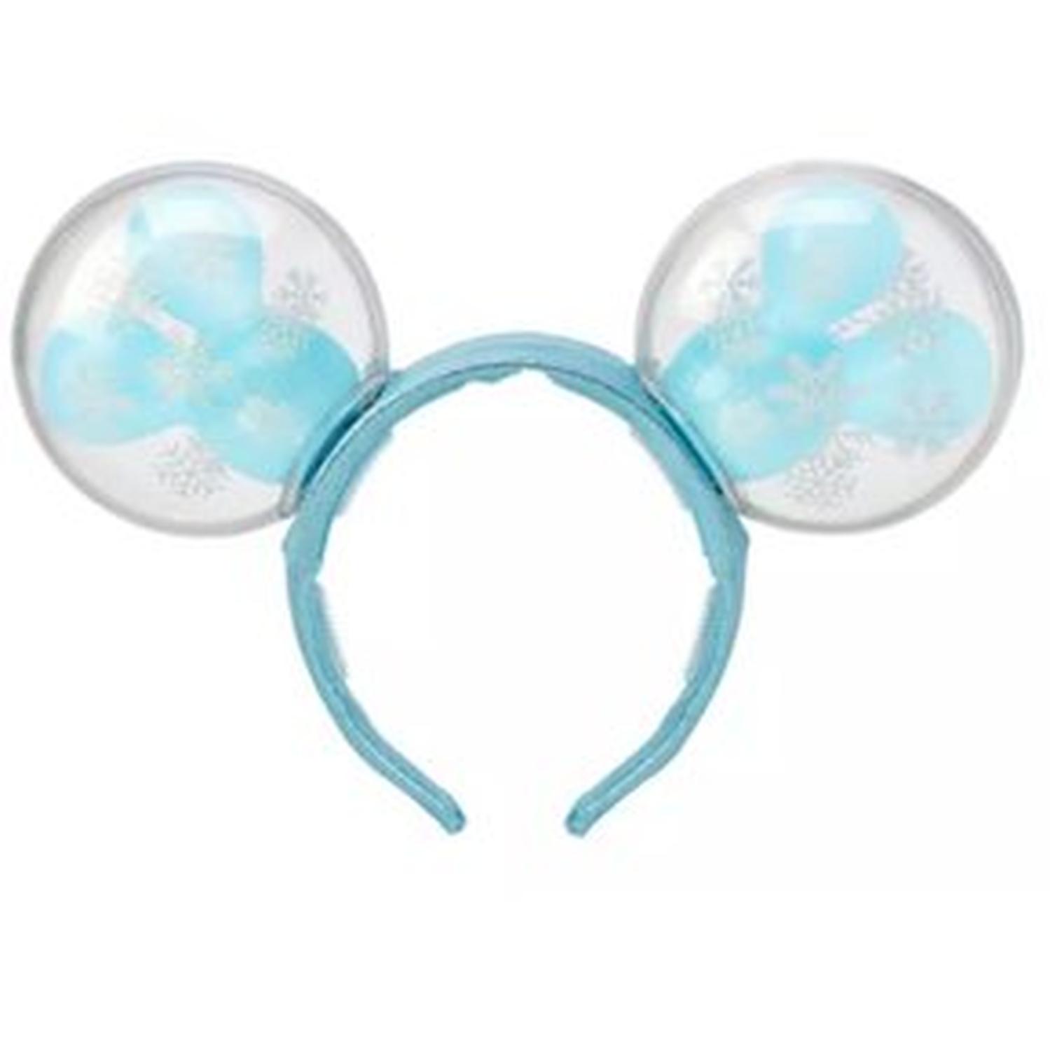 Vincha Orejas Disney Globo de copo de nieve Mickey Mouse con Luces