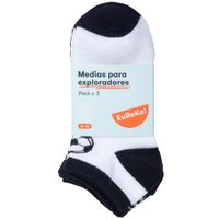 Medias Pack 3 Pares Mod1 Polialgodón EUREKA Niño
