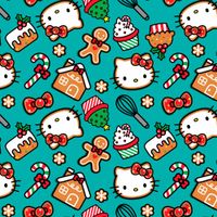 Papel de Regalo DREGALOS Rollo Hello Kitty Navidad