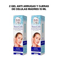 2 Gel anti arrugas y ojeras de celulas madres 15 ml
