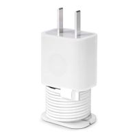 Protector de cargador Genérico silicona, enrollador de cable de datos, blanco