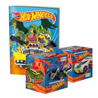 Álbum Hot Wheels Editorial Berlin Tapa Blanda + 2 Cajitas (100 Sobres)
