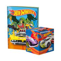 Álbum Hot Wheels Editorial Berlin Tapa Blanda + 1 Cajita (50 Sobres)